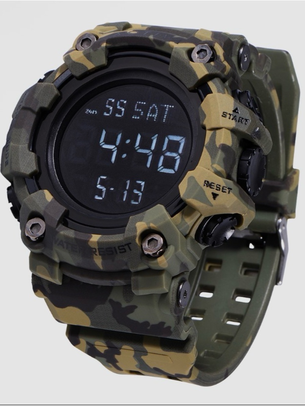 $99 msrp new in box Activa X Invicta Digital Watch 56mm Camouflage